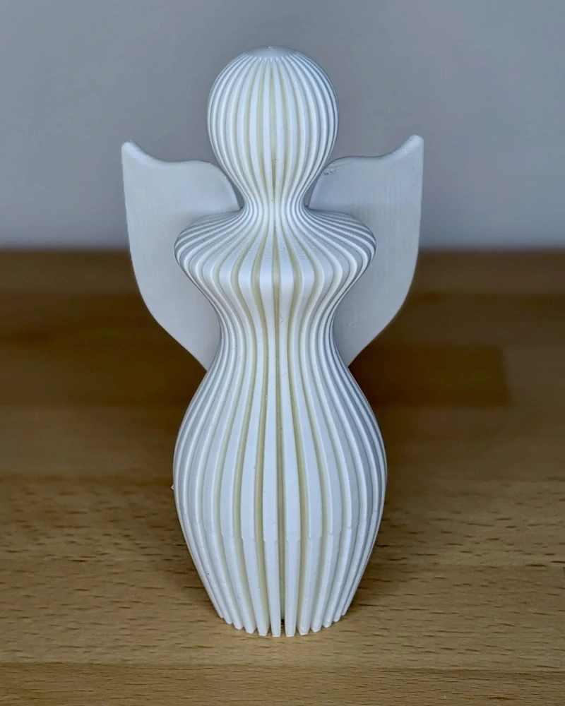 Anděl dekorace – symbol klidu a elegance