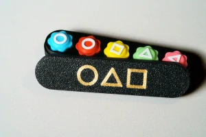 Korejská tradiční hra Gonggi – 3D tištěná verze