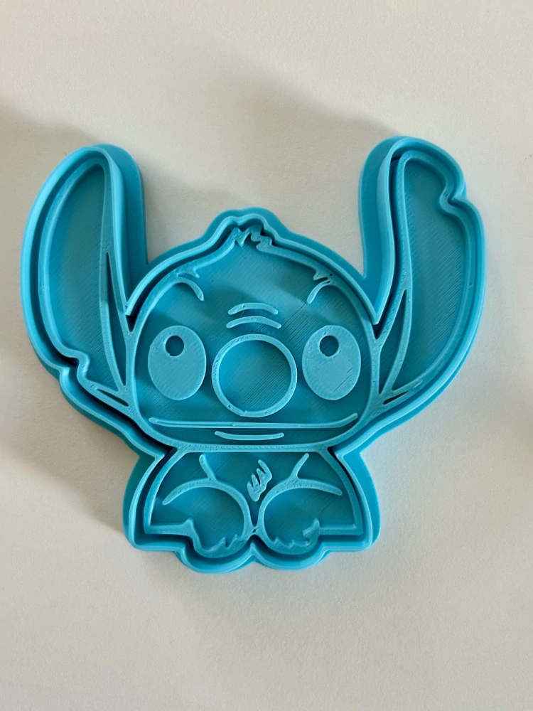 3D Tištěné Vykrajovátko – inspirováno postavičkou Stitch
