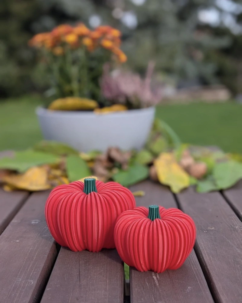 Set halloweenských dýní – velká a malá