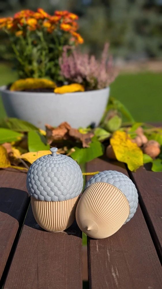 Dekorativní žalud (skrytý box)