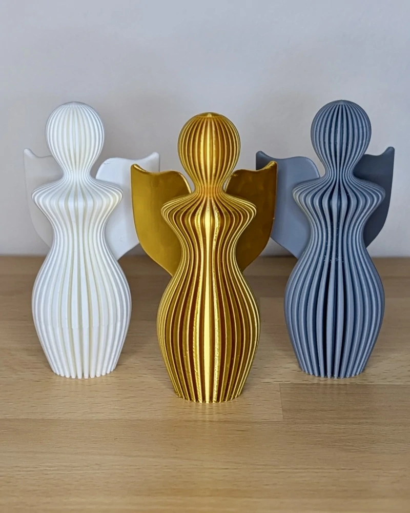 Anděl dekorace – symbol klidu a elegance