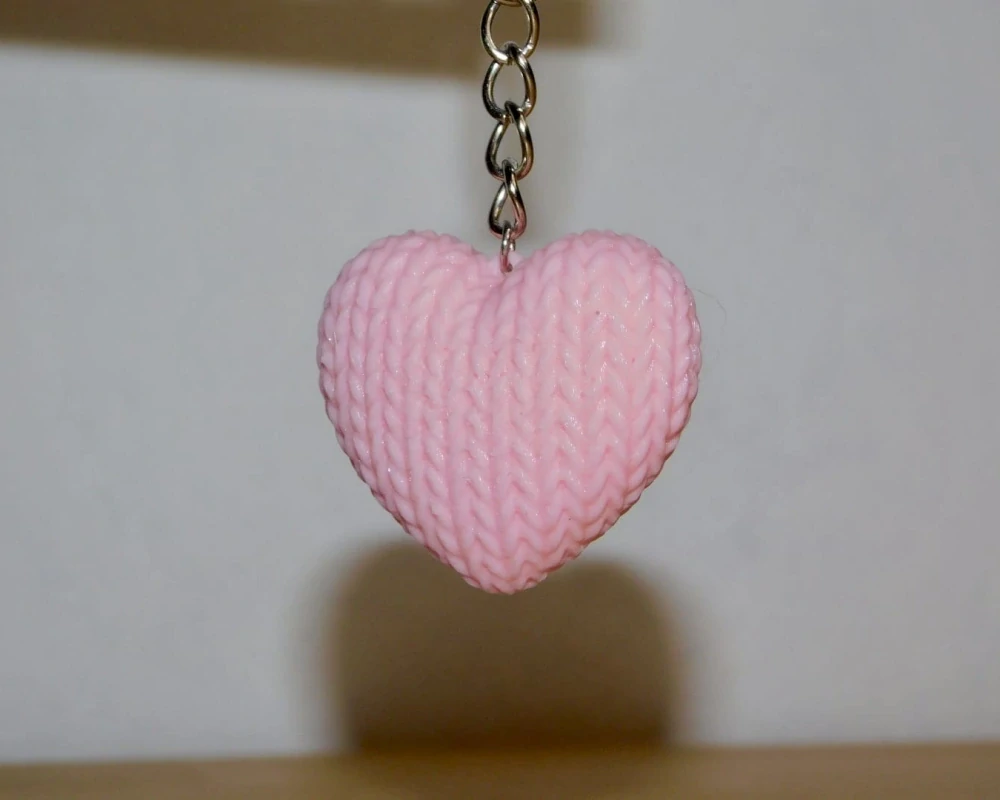 Háčkované srdíčko