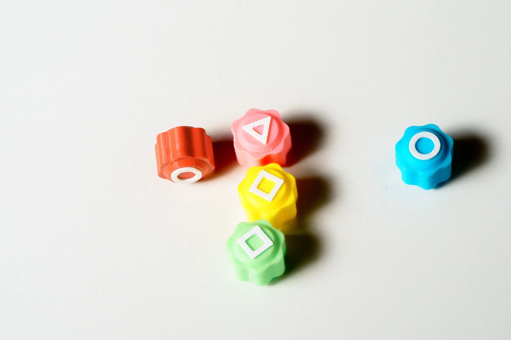 Korejská tradiční hra Gonggi – 3D tištěná verze