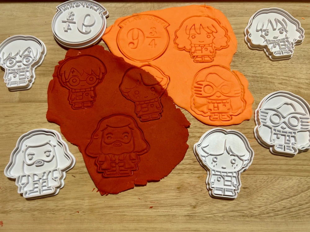 3D Tištěná Vykrajovátka – inspirováno světem Harryho Pottera