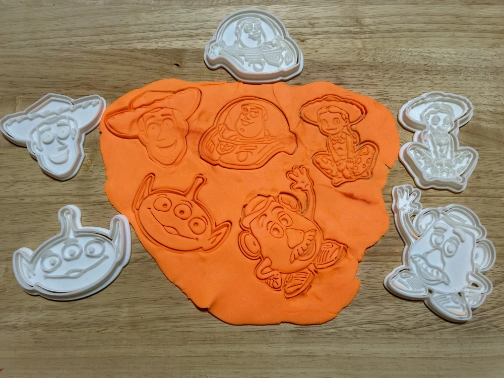 3D Tištěná Vykrajovátka – inspirováno světem Toy Story