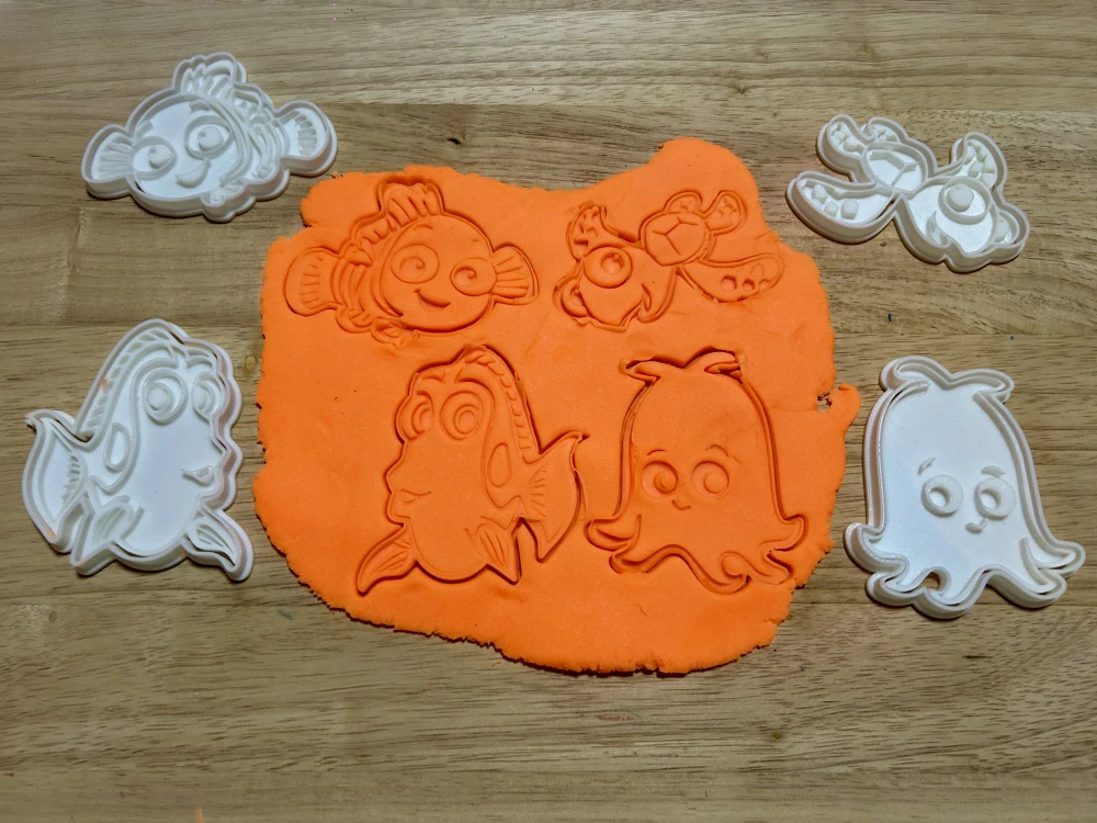 3D Tištěná Vykrajovátka – inspirováno filmem Hledá se Nemo