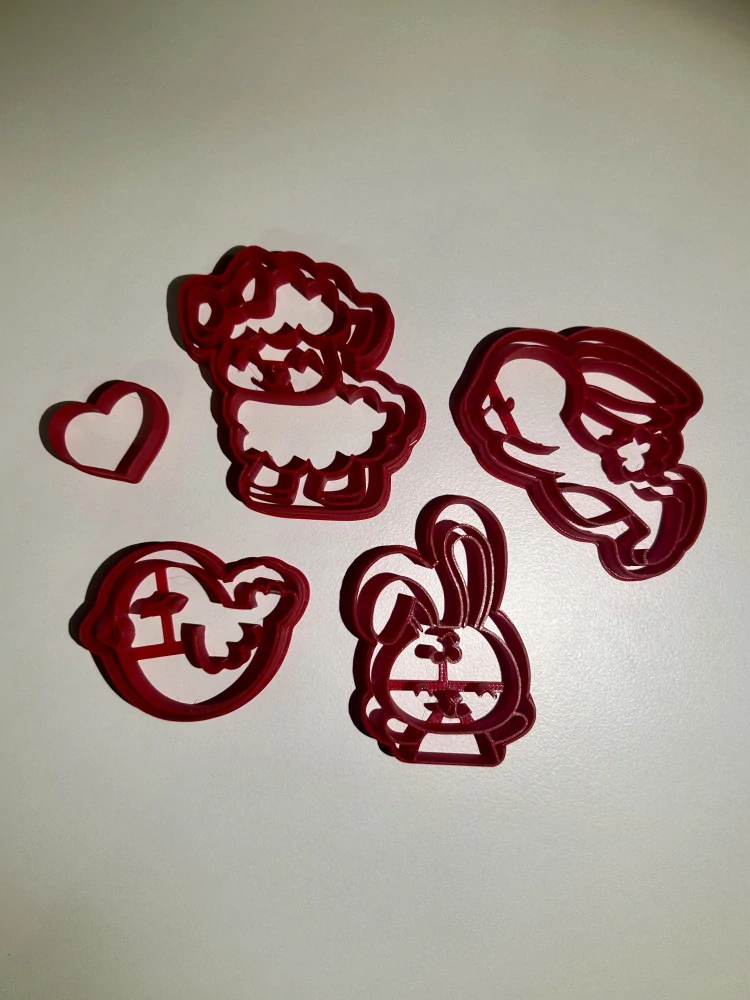 3D Tištěná Vykrajovátka – Velikonoční sada II