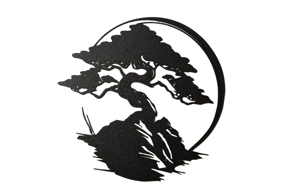 Wall Art Bonsai s měsícem