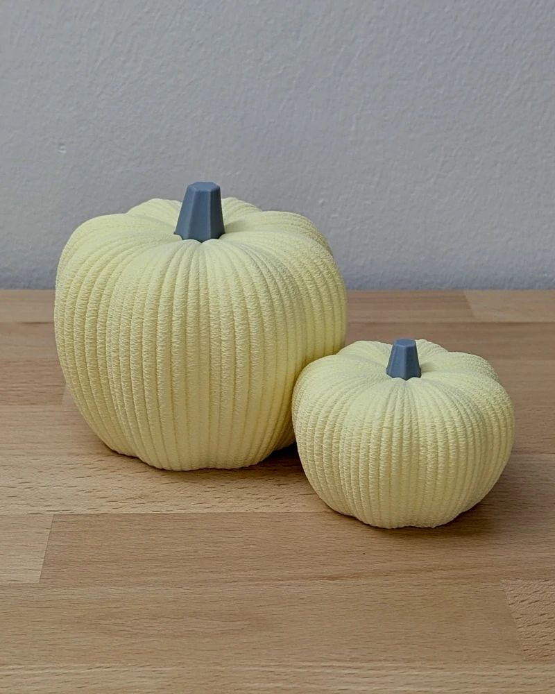 Dekorativní dýně - set (malá a velká)