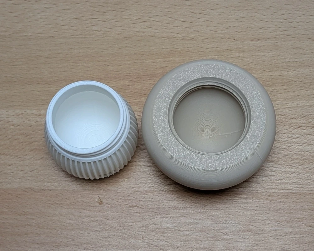 Dekorativní houba box – Japandi styl (malá)