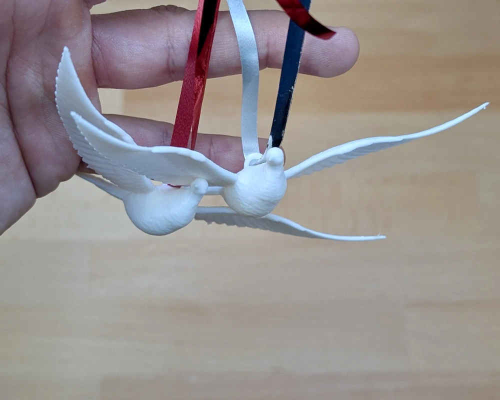 Vánoční hrdličky (2 ks) - dárkové balení