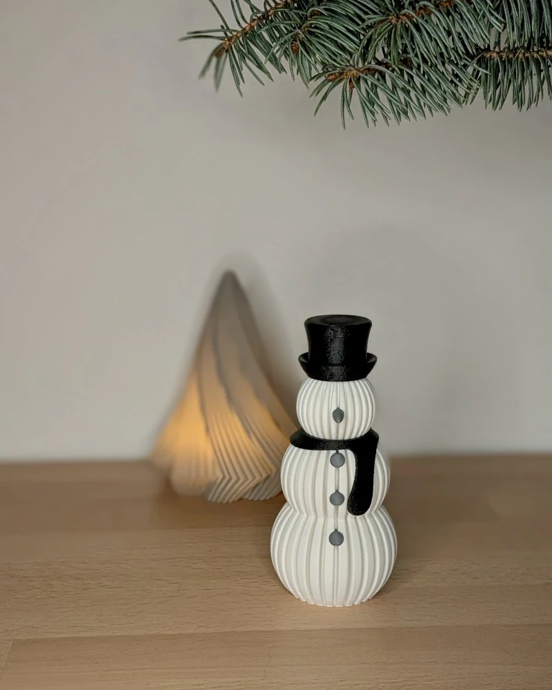 Sněhulák i na Led svíčku