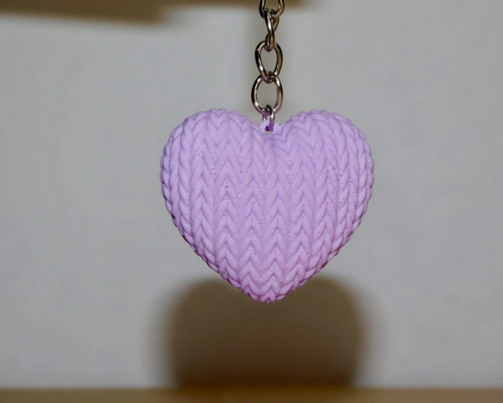 Háčkované srdíčko