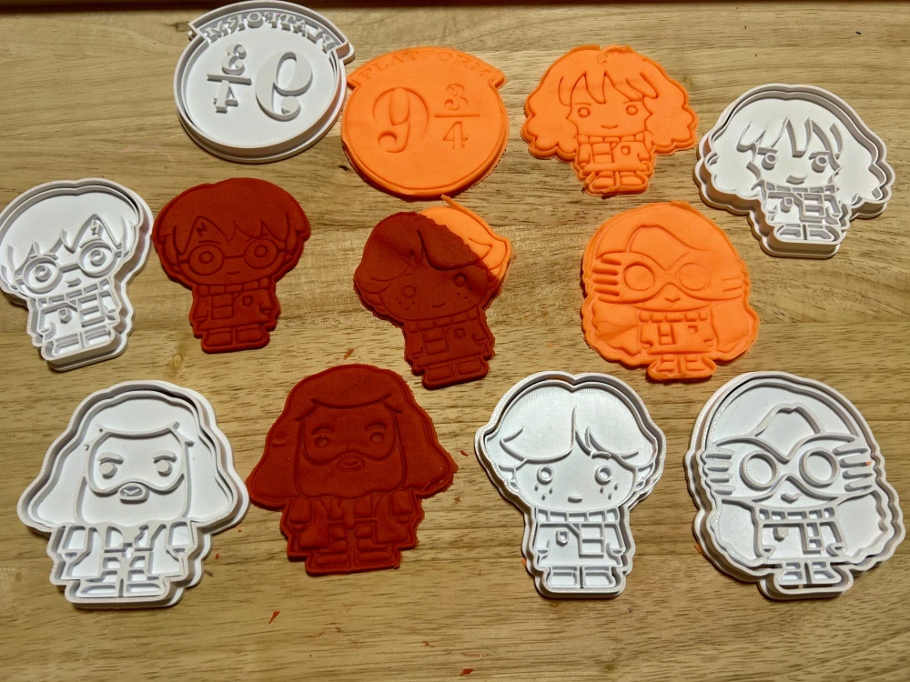 3D Tištěná Vykrajovátka – inspirováno světem Harryho Pottera