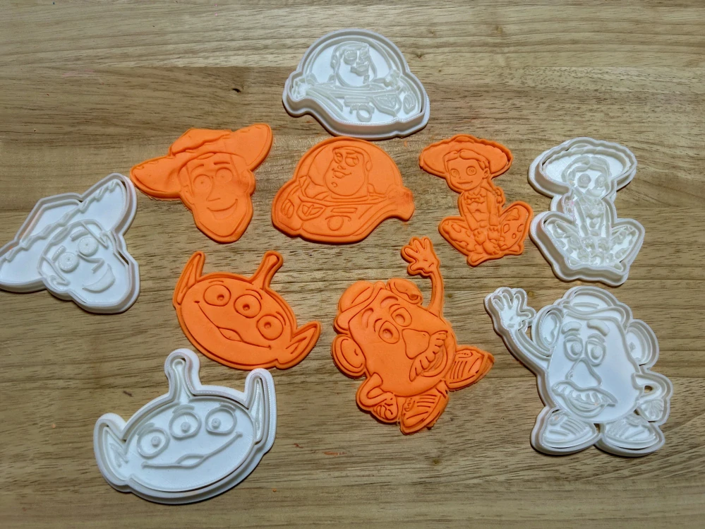 3D Tištěná Vykrajovátka – inspirováno světem Toy Story