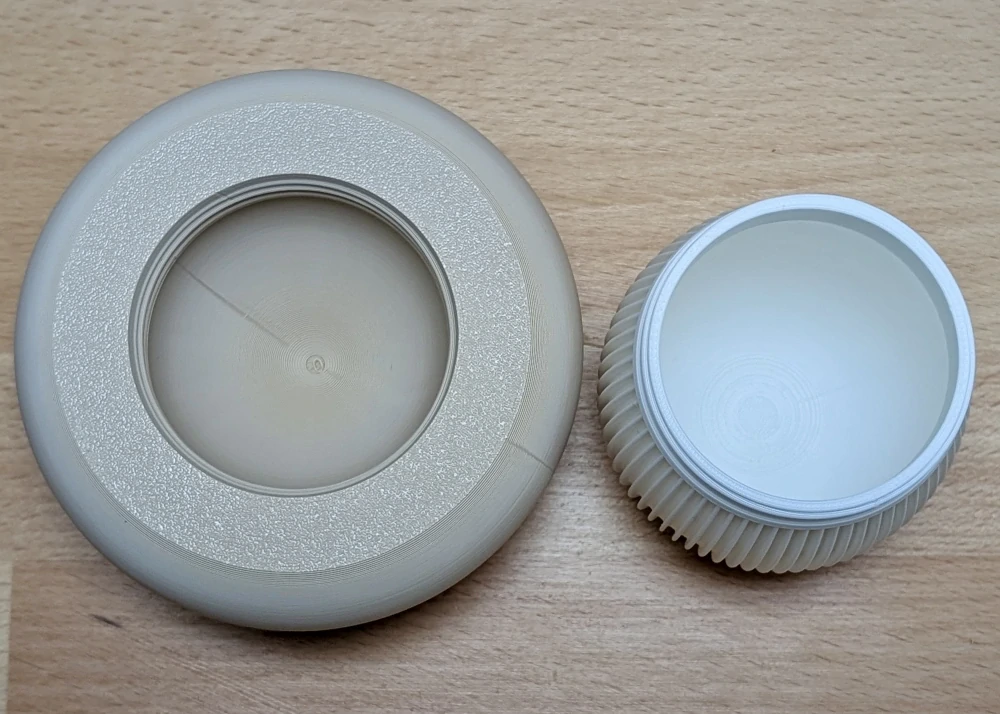 Dekorativní houba box – Japandi styl (střední)