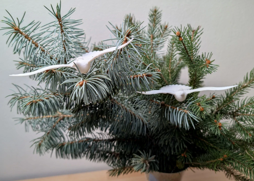 Vánoční hrdličky (2 ks) - dárkové balení