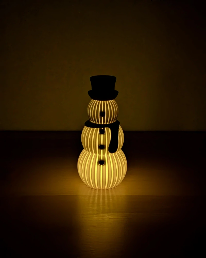 Sněhulák i na Led svíčku