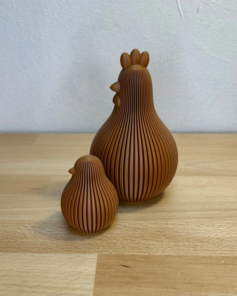 Japandi set slepička & kuřátko – velikonoční dekorace