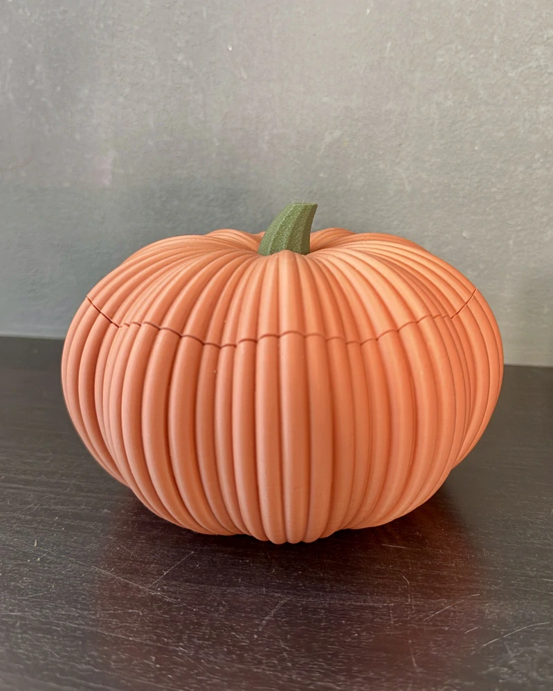 Dekorativní úložná dýně s víčkem (17 cm)
