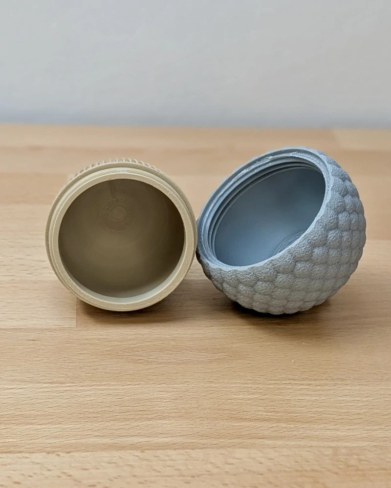 Dekorativní žalud (skrytý box)