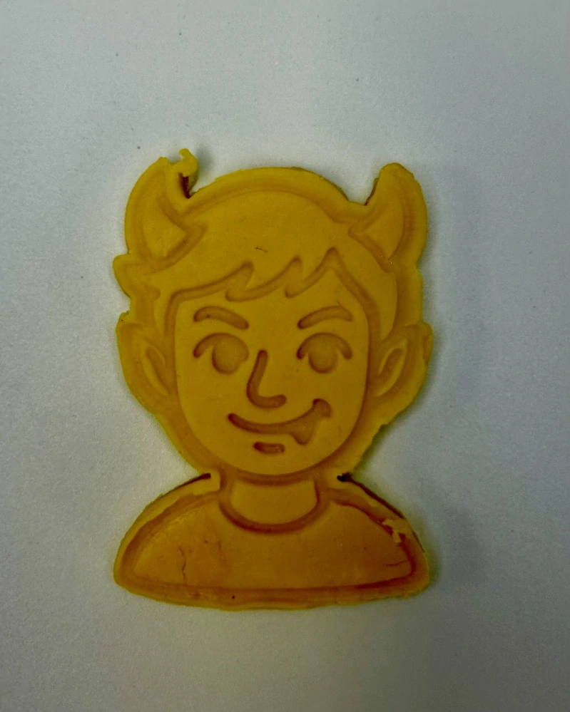 3D Tištěná Vykrajovátka – Mikuláš, Čert a Anděl