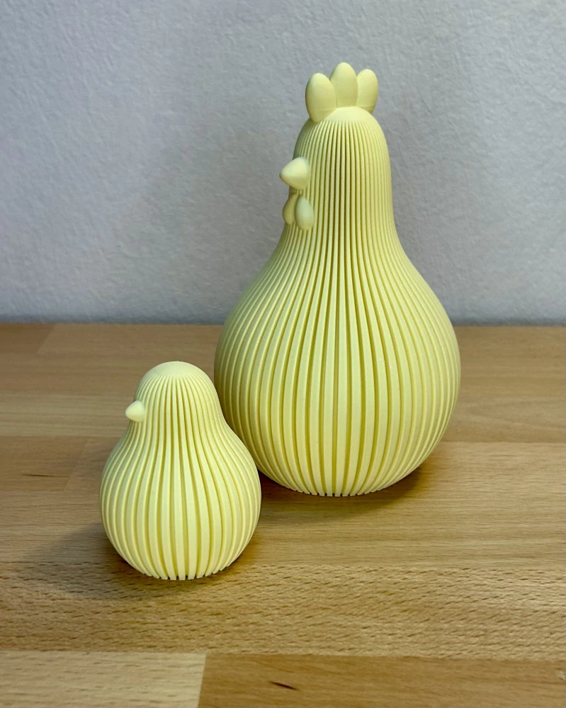 Japandi set slepička & kuřátko – velikonoční dekorace