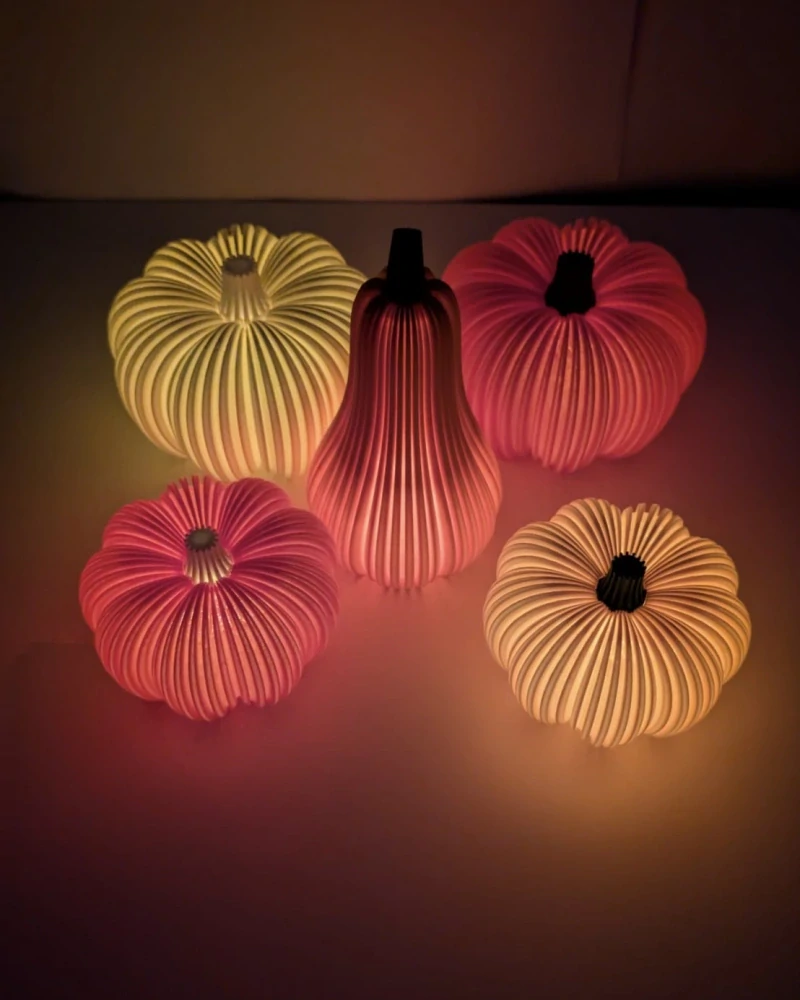 Set halloweenských dýní – velká a malá