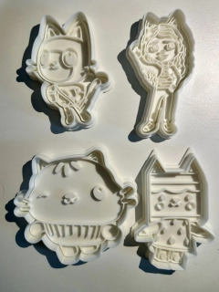 3D Tištěná Vykrajovátka – Gabinin kouzelný domek (sada)