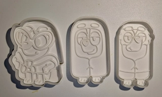3D Tištěná Vykrajovátka – Granny Mobile (inspirováno postavičkami)