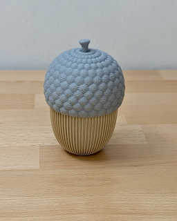 Dekorativní žalud (skrytý box)