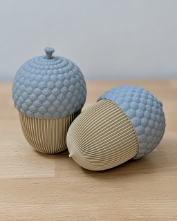 Dekorativní set žaludů (skrytý box)