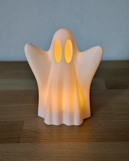 Dekorativní duch – svítící dekorace na LED svíčku