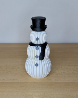 Sněhulák i na Led svíčku