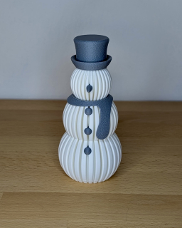 Sněhulák i na Led svíčku