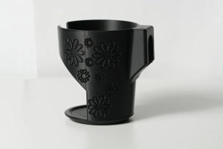 Držák na nápoje – motiv kytička (pro kočárky Cybex)