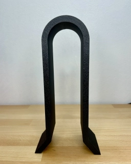 Stojánek na sluchátka - černý