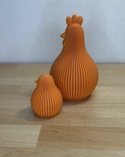 Japandi set slepička & kuřátko – velikonoční dekorace