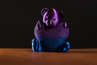 Medvídek s pleteným srdcem M