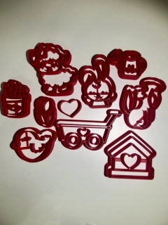 3D Tištěná Vykrajovátka – Velikonoční sada II